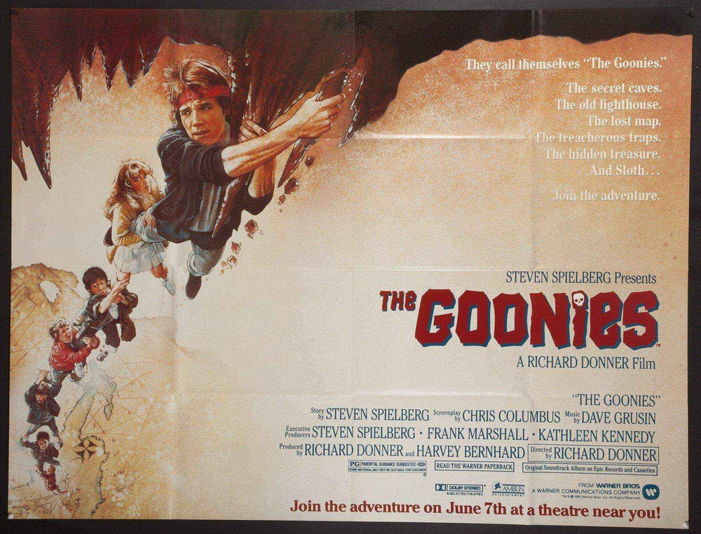 The Goonies Original Vintage Movie Poster