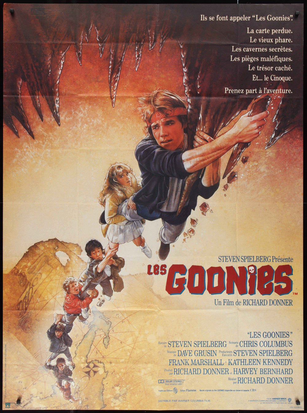 The Goonies Original Vintage Movie Poster
