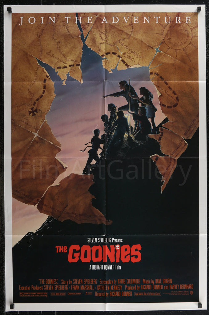 The Goonies Original Vintage Movie Poster