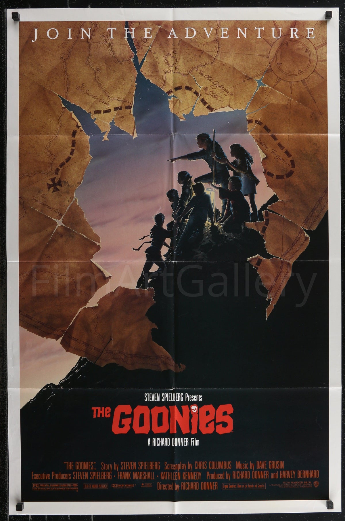 The Goonies Original Vintage Movie Poster