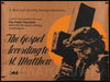 The Gospel According to St Matthew Original Vintage Movie Poster