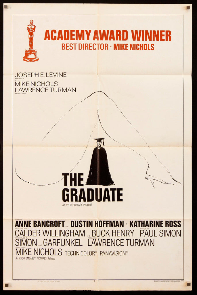 The Graduate Original Vintage Movie Poster