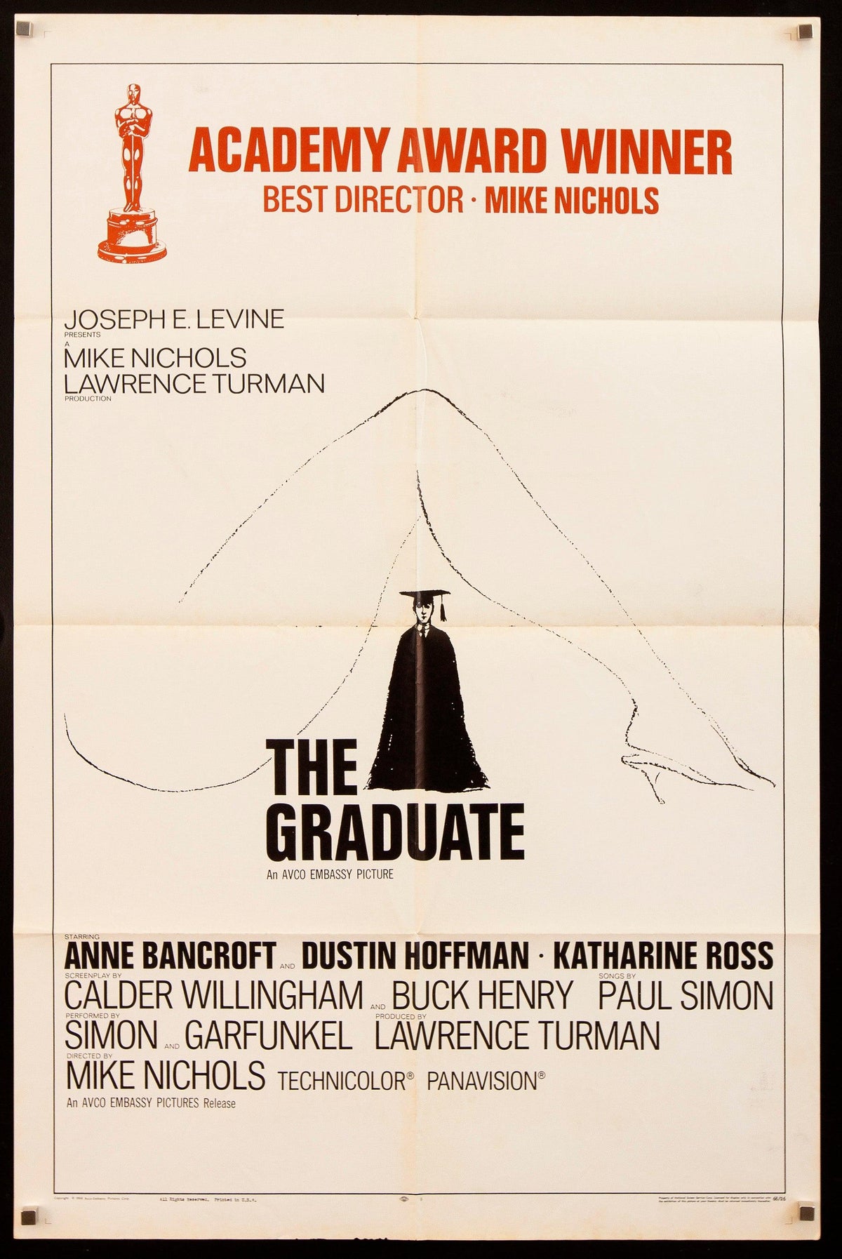 The Graduate Original Vintage Movie Poster