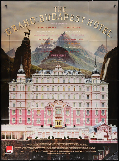 The Grand Budapest Hotel Original Vintage Movie Poster