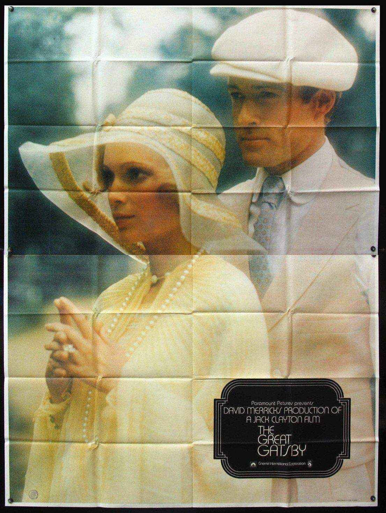 The Great Gatsby Movie Poster 1974 6 Sheet (81x81)