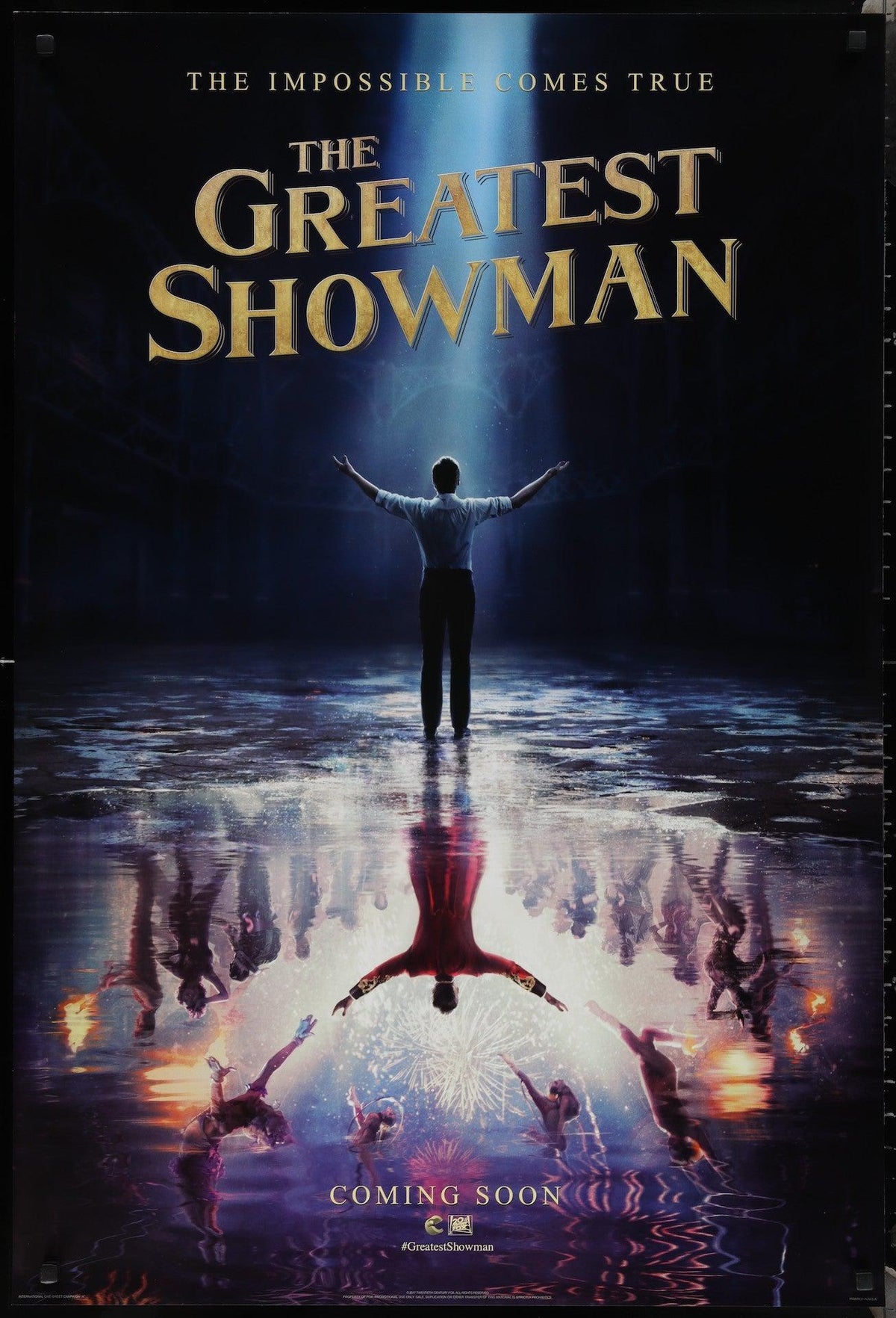 The Greatest Showman Original Vintage Movie Poster