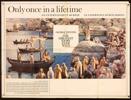 The Greatest Story Ever Told Original Vintage Movie Poster