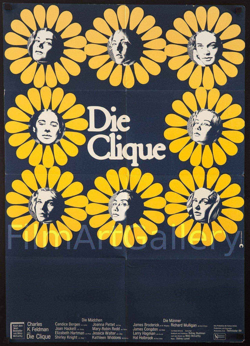 The Group (Die Clique) Original Vintage Movie Poster