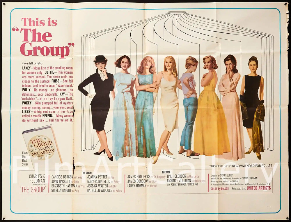 The Group Original Vintage Movie Poster