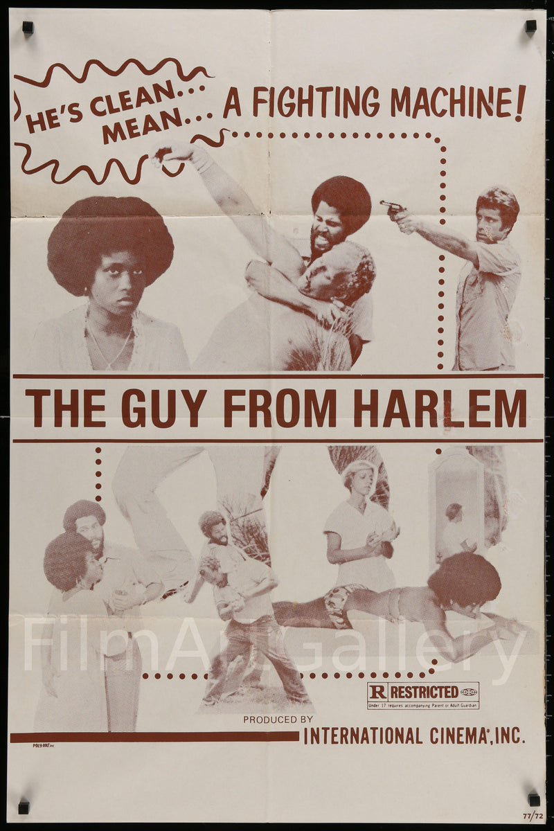 The Guy From Harlem 1 Sheet (27x41) Original Vintage Movie Poster