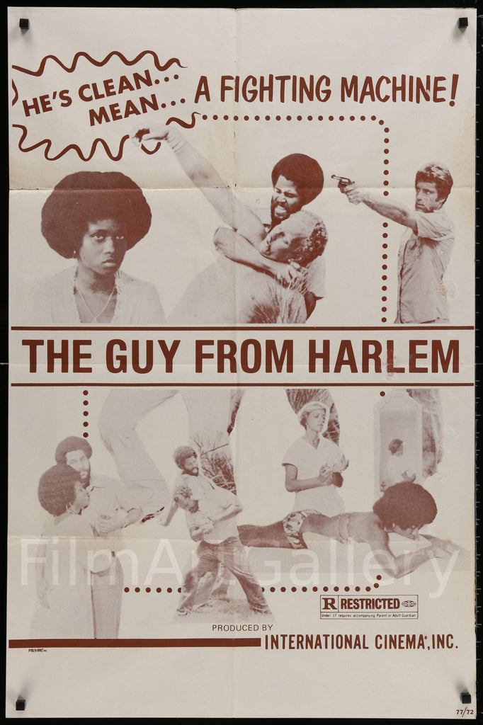 The Guy From Harlem Original Vintage Movie Poster