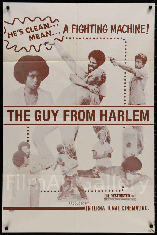 The Guy From Harlem Original Vintage Movie Poster