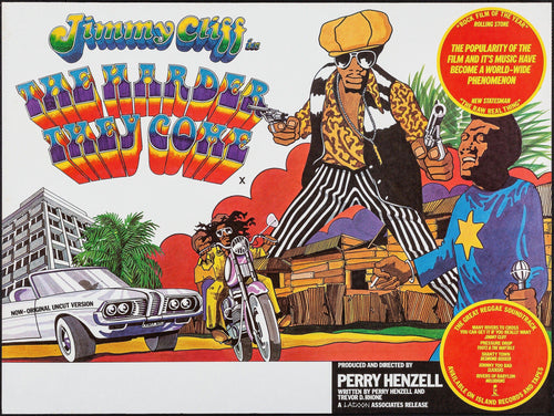 The Harder They Come Original Vintage Movie Poster