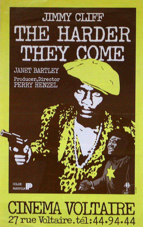 The Harder They Come Original Vintage Movie Poster
