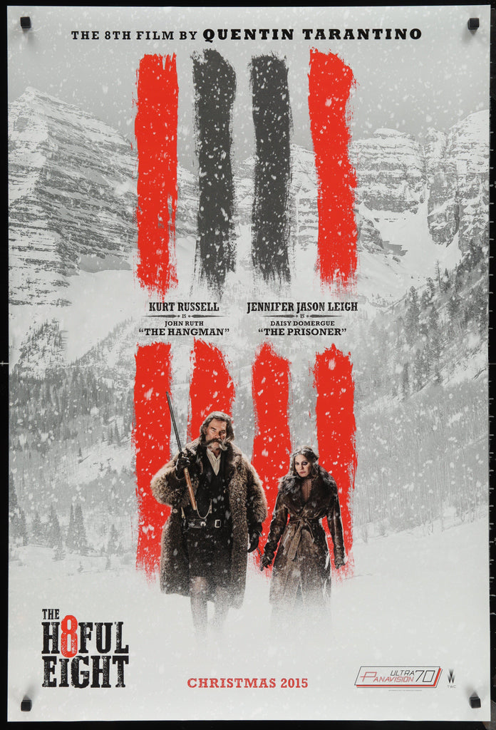 The Hateful Eight Original Vintage Movie Poster