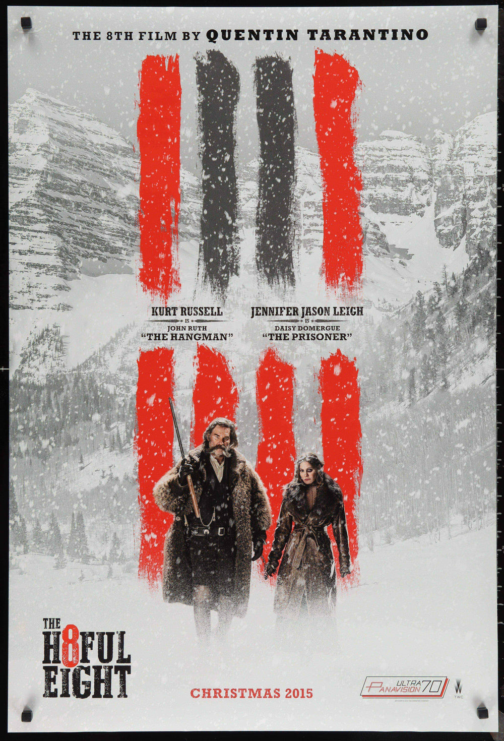 The Hateful Eight Original Vintage Movie Poster