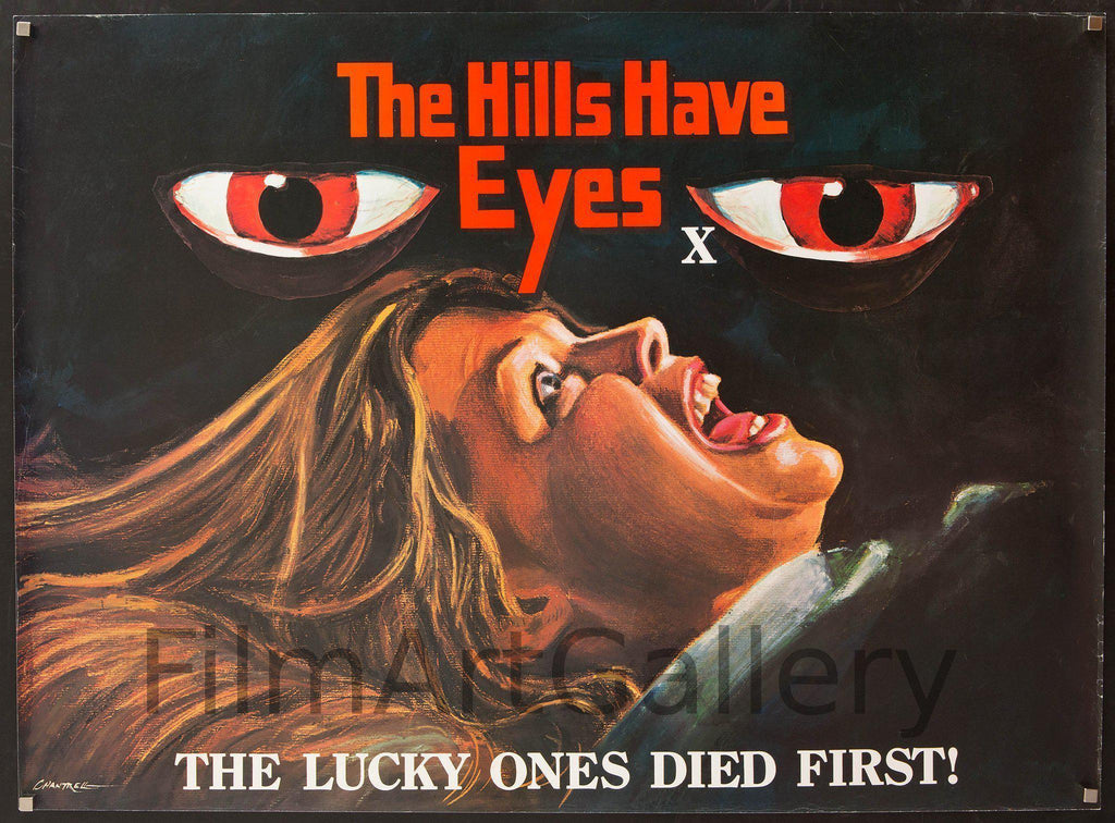 The Hills Have Eyes Original Vintage Movie Poster