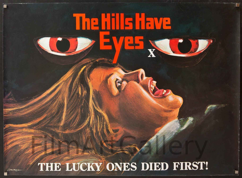 The Hills Have Eyes Original Vintage Movie Poster