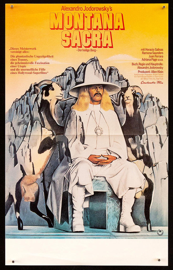 The Holy Mountain 12x19 Original Vintage Movie Poster