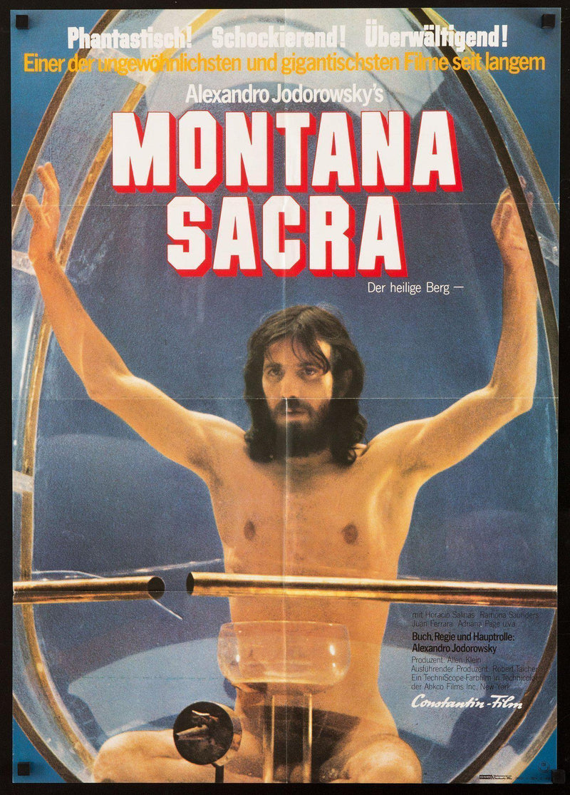 The Holy Mountain German A1 (23x33) Original Vintage Movie Poster