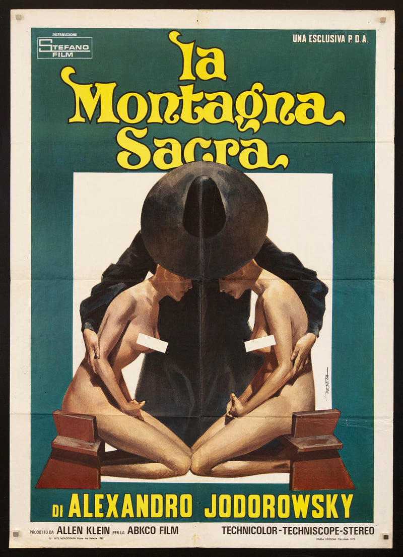The Holy Mountain Italian 2 Foglio (39x55) Original Vintage Movie Poster
