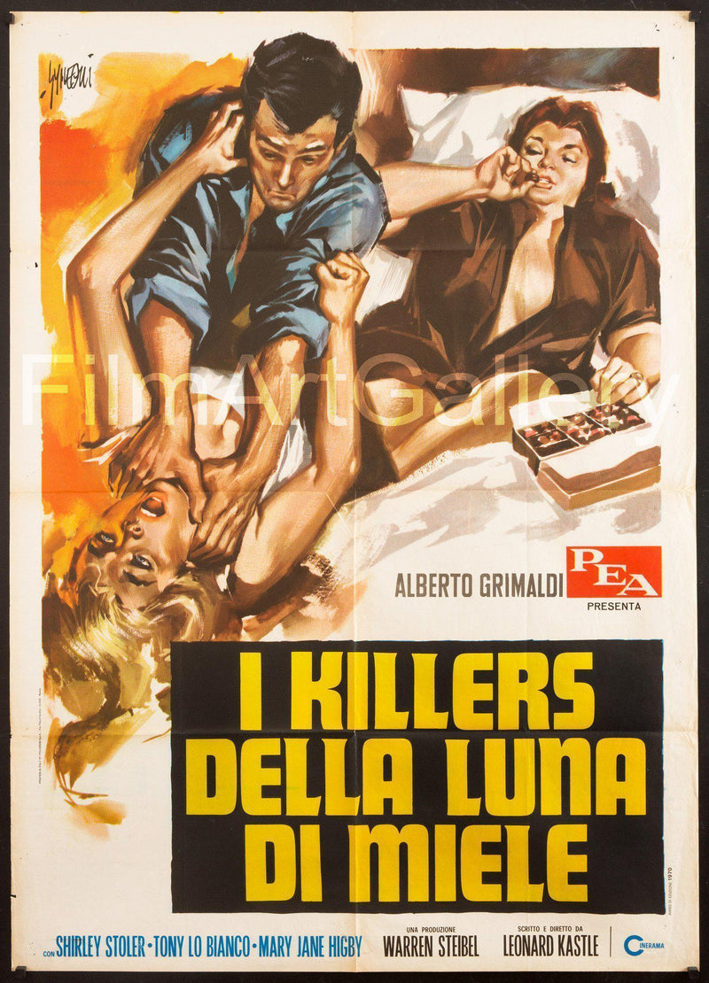 The Honeymoon Killers Italian 2 foglio (39x55) Original Vintage Movie Poster