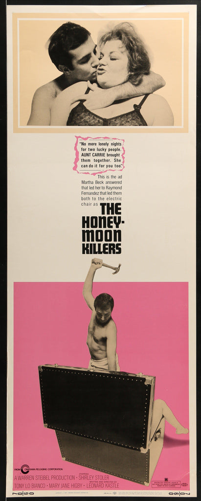 The Honeymoon Killers Original Vintage Movie Poster