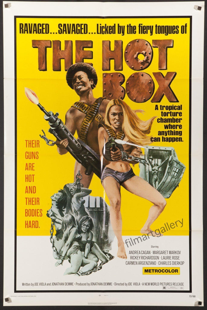 The Hot Box Original Vintage Movie Poster