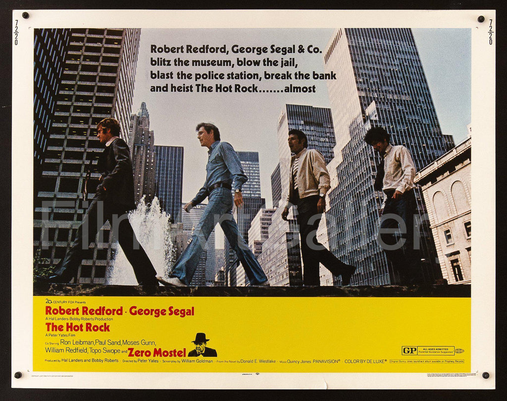 The Hot Rock Original Vintage Movie Poster