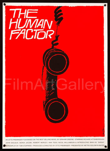 The Human Factor 20x27.5 Original Vintage Movie Poster