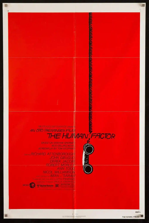The Human Factor Original Vintage Movie Poster