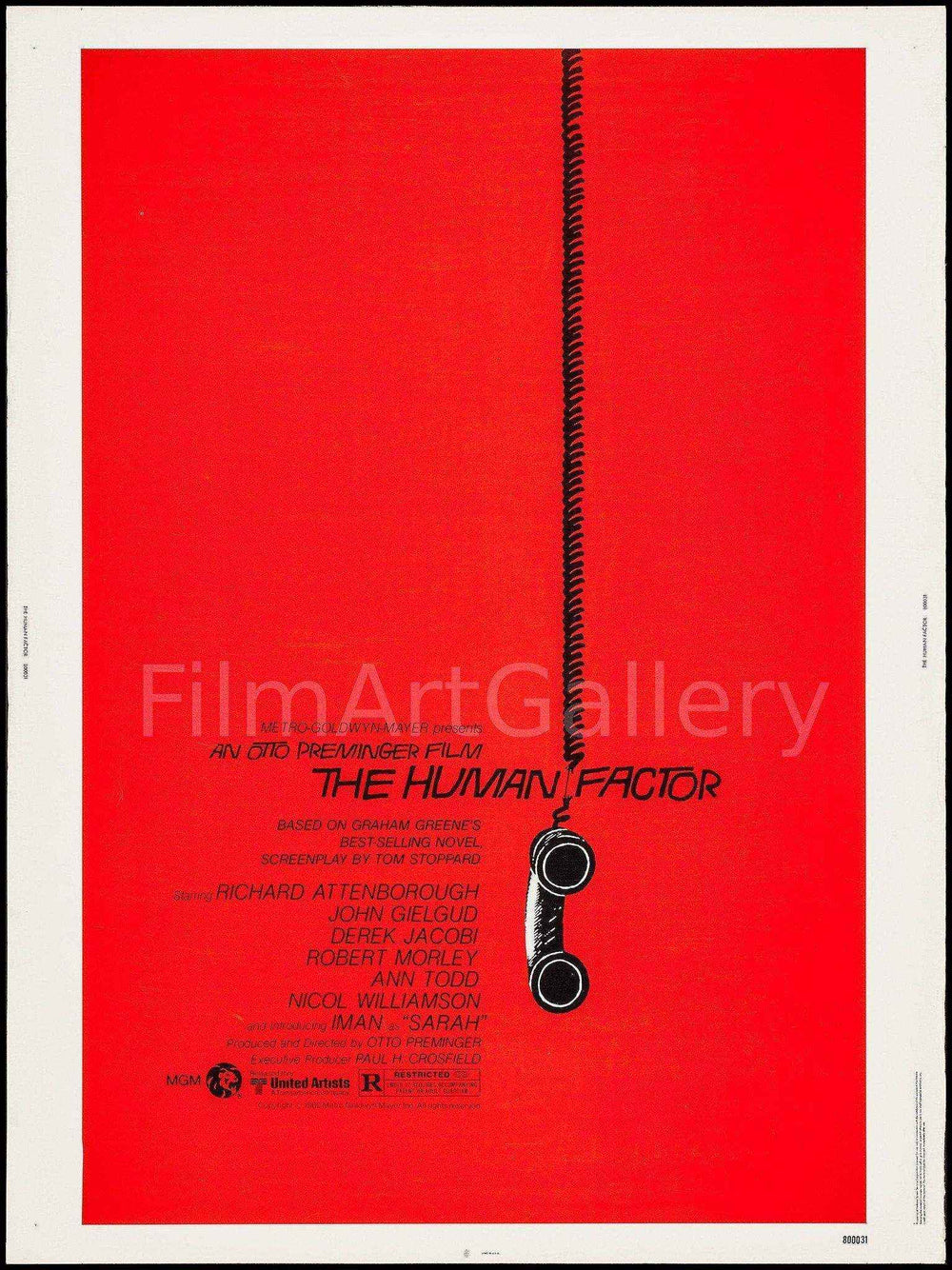 The Human Factor Original Vintage Movie Poster