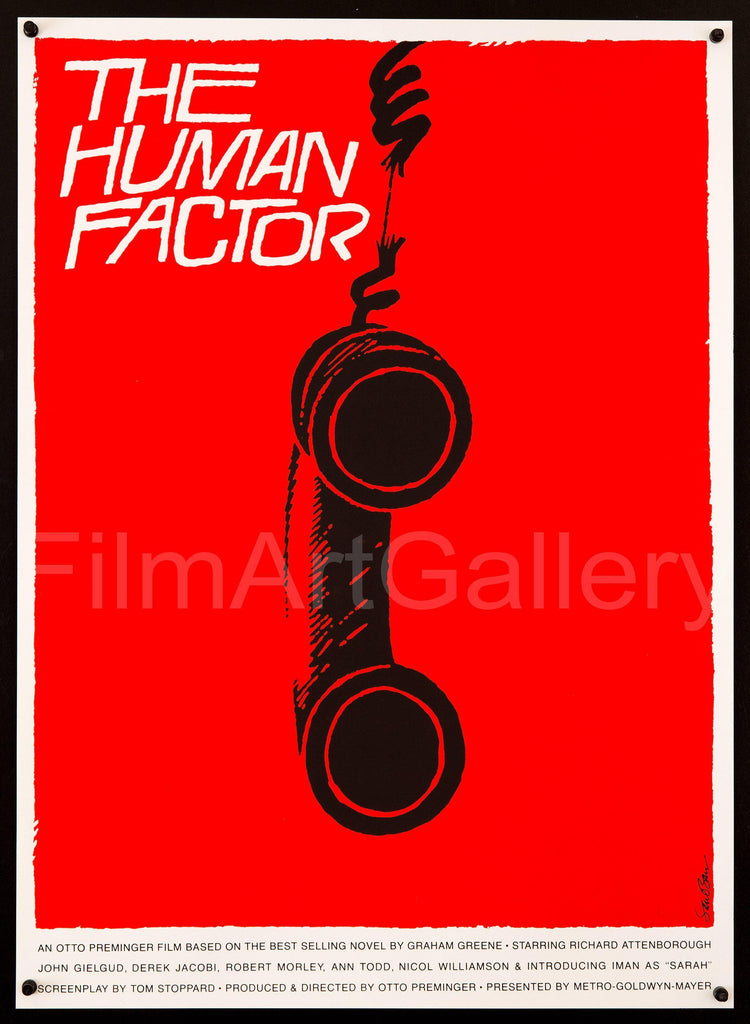 The Human Factor Original Vintage Movie Poster