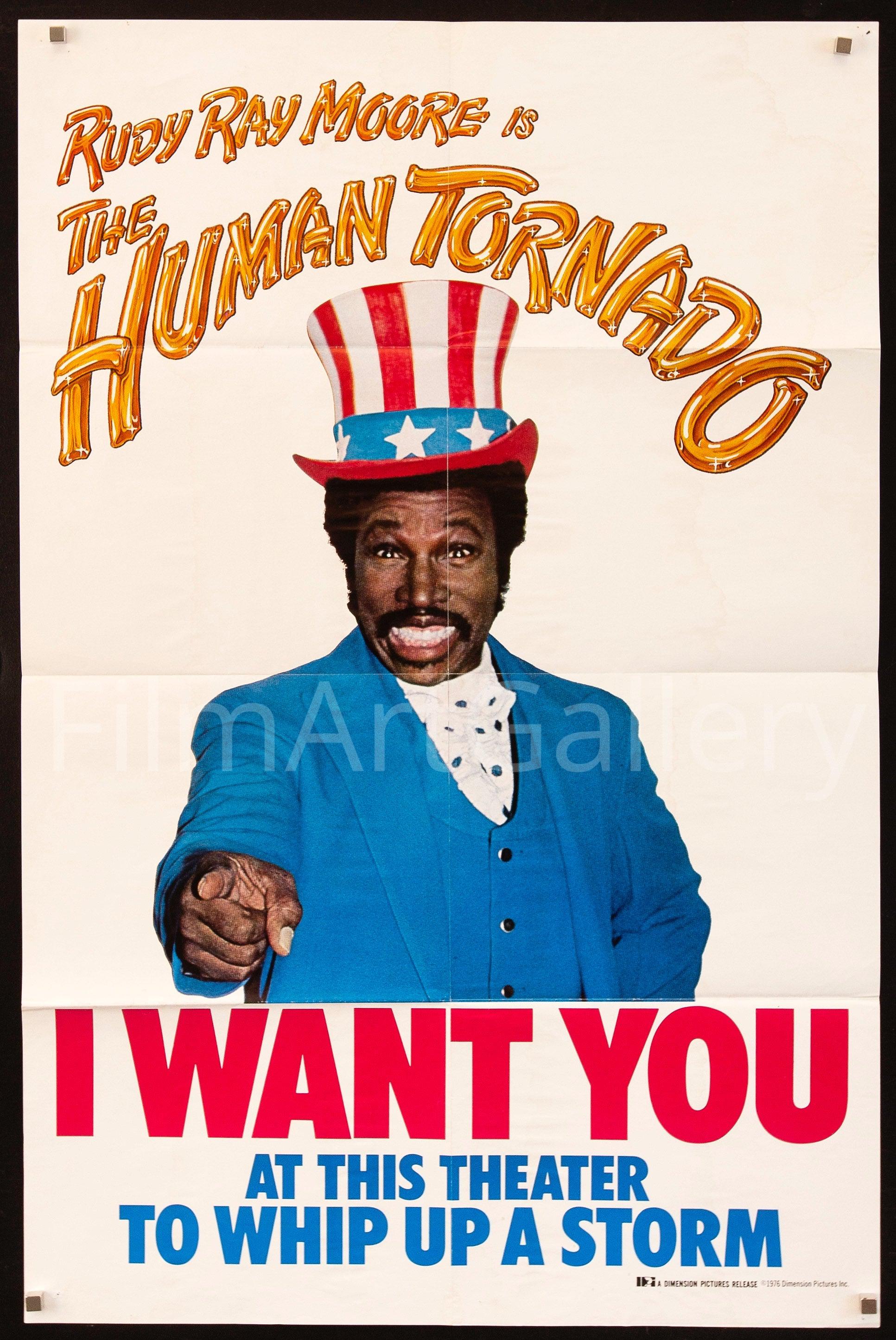 The Human Tornado (Dolemite II) 1 Sheet (27x41) Original Vintage Movie Poster