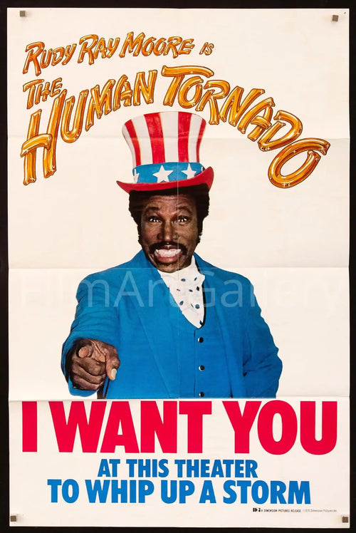 The Human Tornado (Dolemite II) Original Vintage Movie Poster