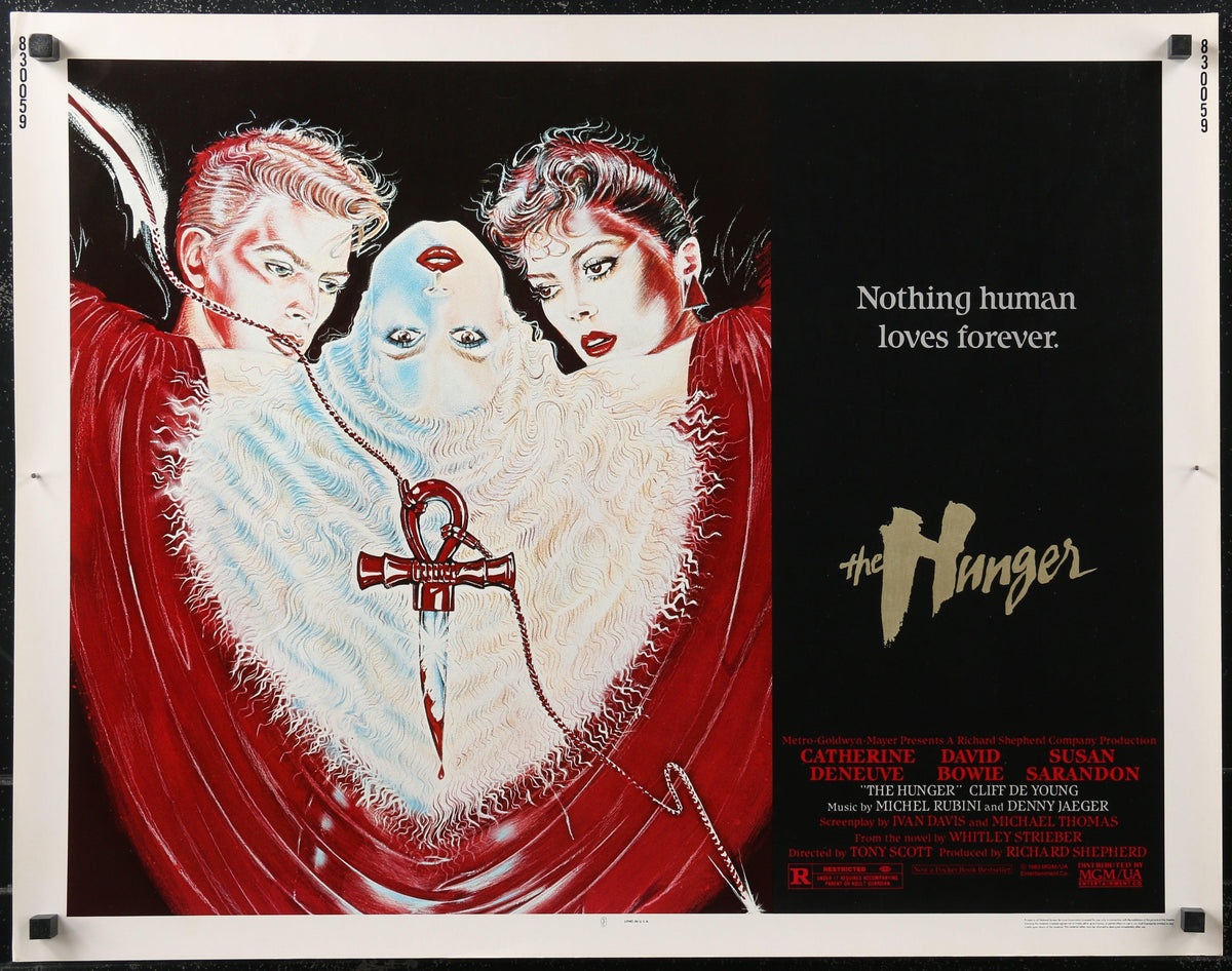 The Hunger Half sheet (22x28) Original Vintage Movie Poster