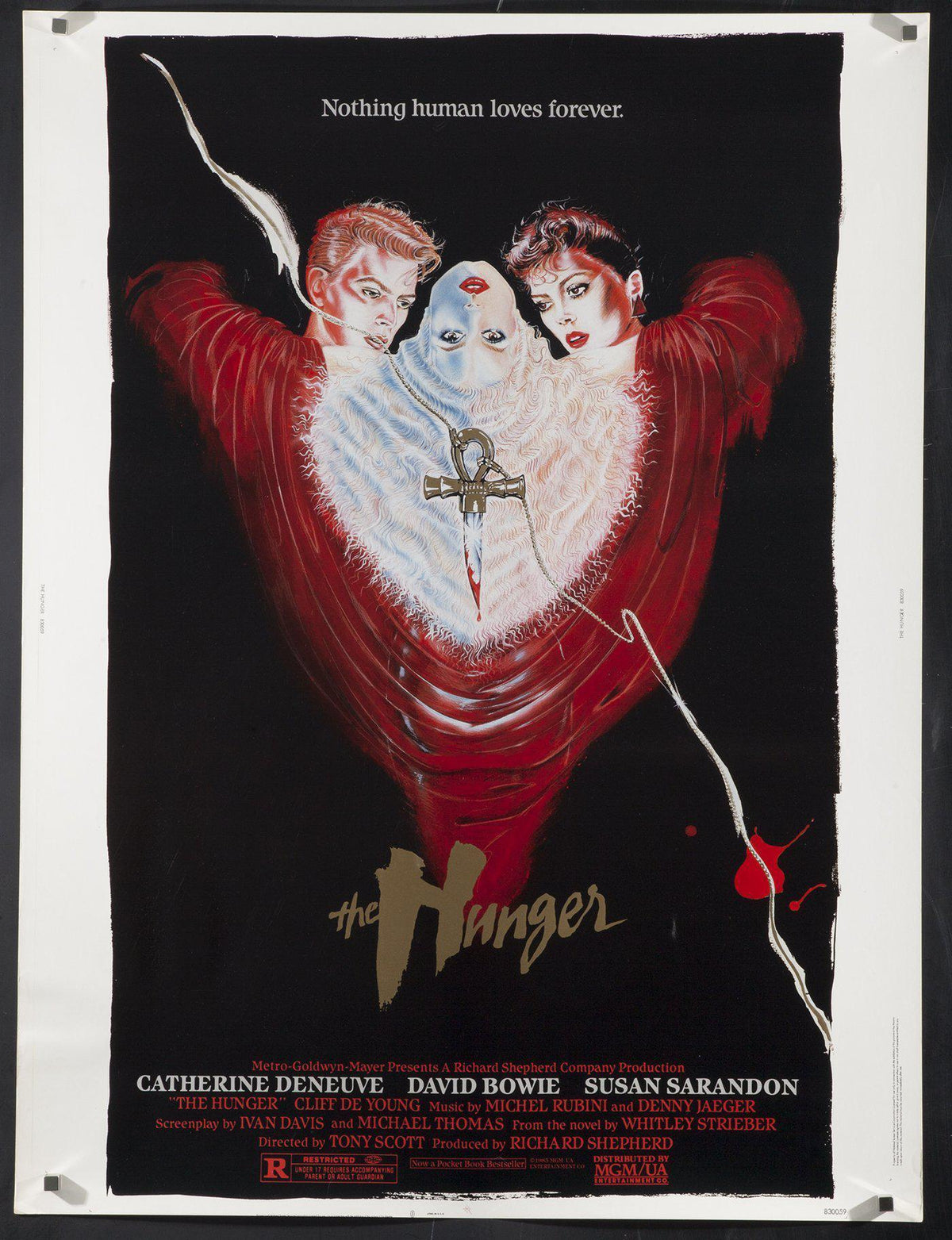 The Hunger U.S. 30x40 Original Vintage Movie Poster
