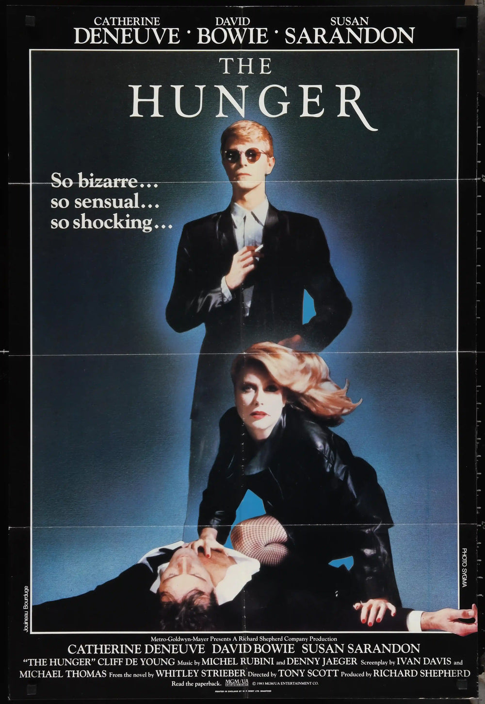 The Hunger Original Vintage Movie Poster