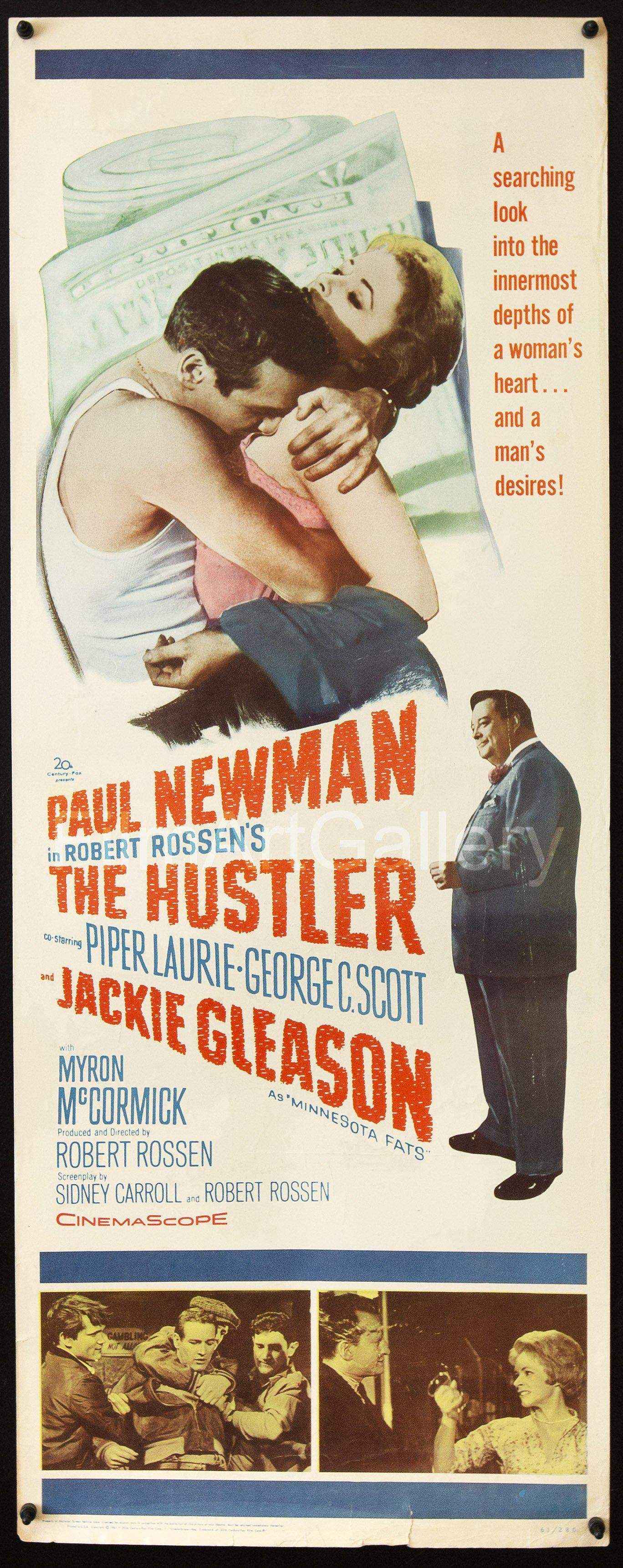 The Hustler Original Vintage Movie Poster