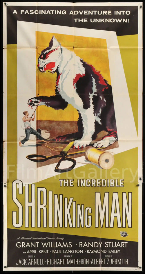 The Incredible Shrinking Man Original Vintage Movie Poster