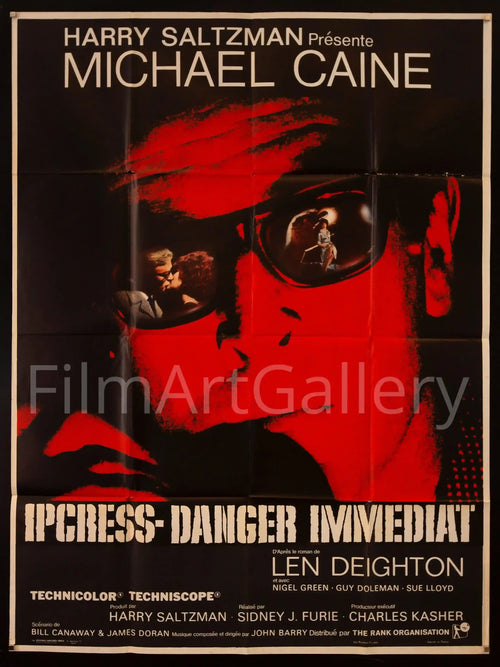 The Ipcress File (Ipcress Danger Immediat) Original Vintage Movie Poster