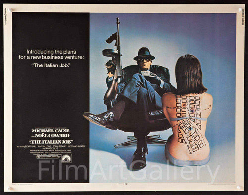 The Italian Job Original Vintage Movie Poster
