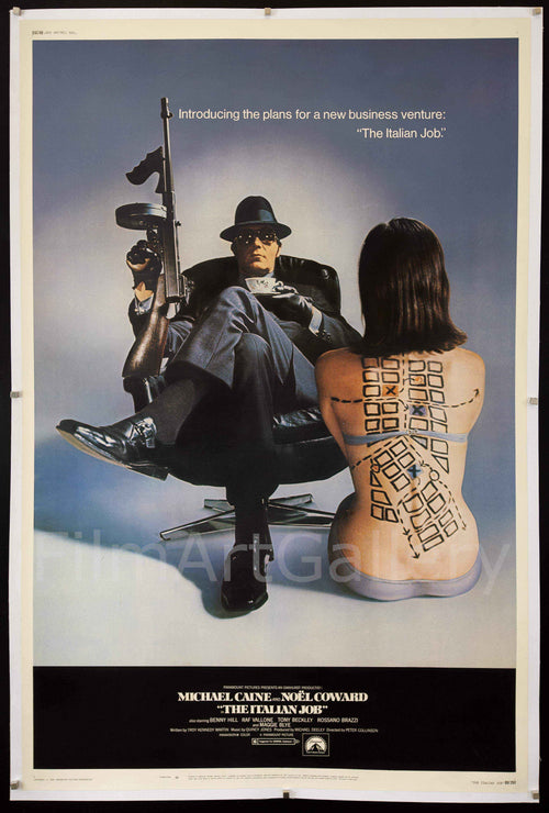 The Italian Job Original Vintage Movie Poster