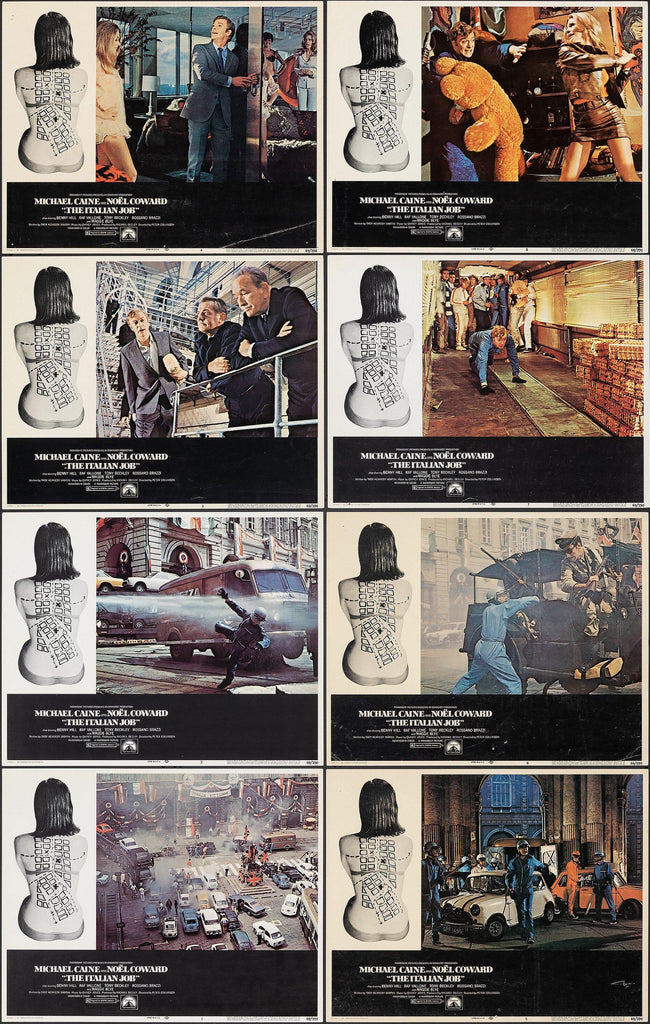 The Italian Job Original Vintage Movie Poster