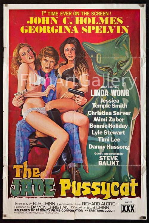 The Jade Pussycat Original Vintage Movie Poster