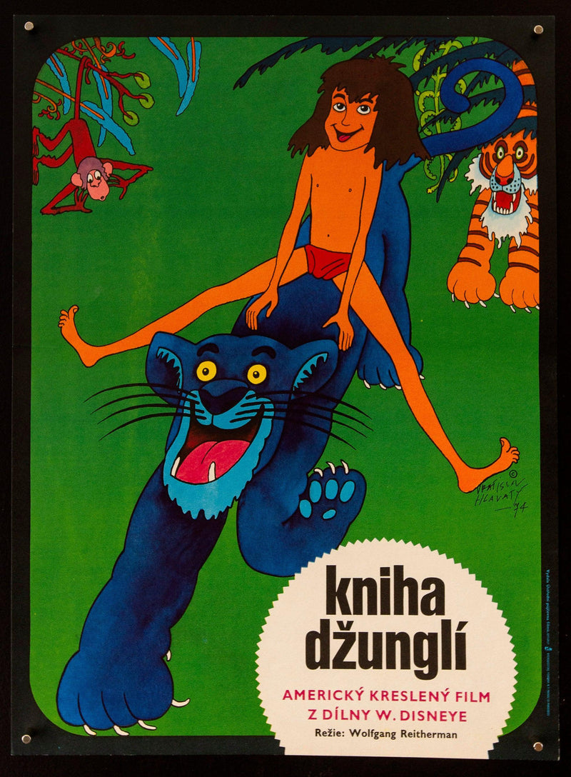 The Jungle Book Czech mini (11x16) Original Vintage Movie Poster