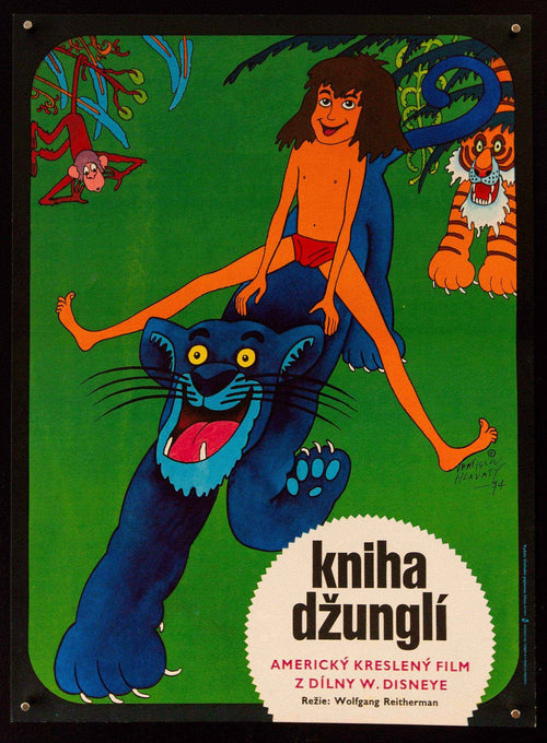 The Jungle Book Original Vintage Movie Poster