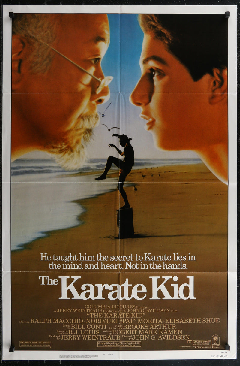 The Karate Kid 1 Sheet (27x41) Original Vintage Movie Poster