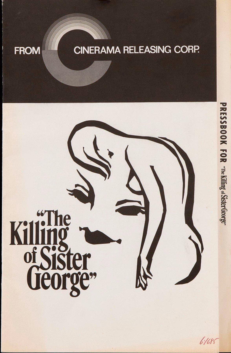 The Killing of Sister George Pressbook Original Vintage Movie Poster
