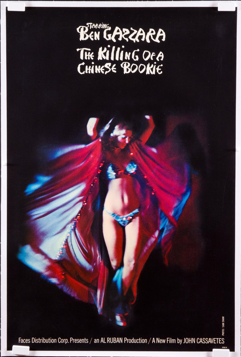 The Killing of a Chinese Bookie 1 Sheet (27x41) Original Vintage Movie Poster
